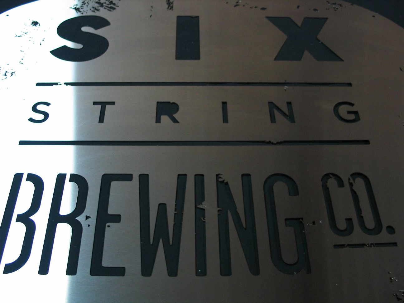 Laser cut business signage